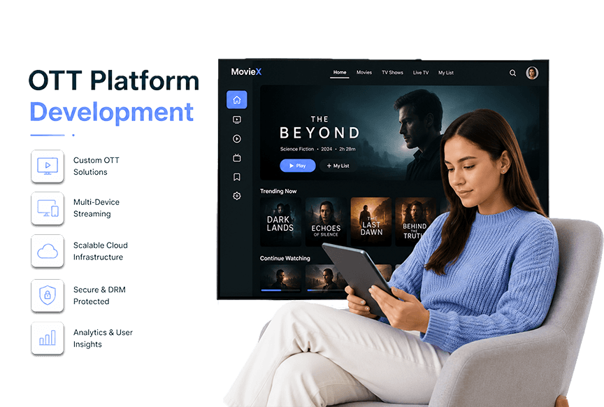 OTT Platform ^Development Services