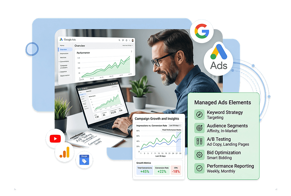Google Ads Management ^Services in USA